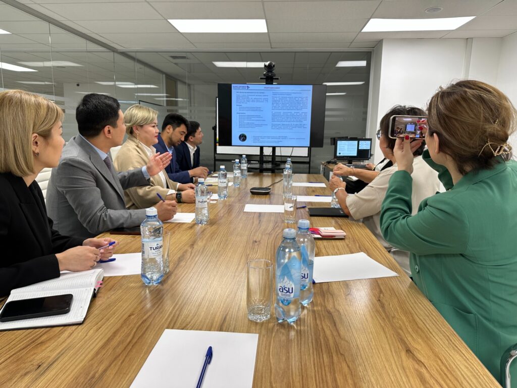 Налаживание связей с Ассоциацией деловых женщин Казахстана