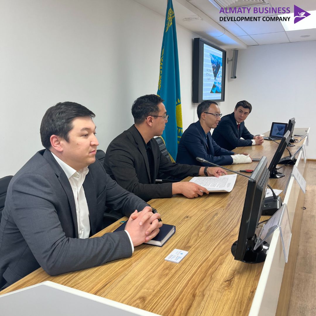 Прошла совместная встреча Almaty Business Development Company, Управления предпринимательства и инвестиций города Алматы и Kazakh Invest с делегацией бизнесменов из Китая и Гонконга