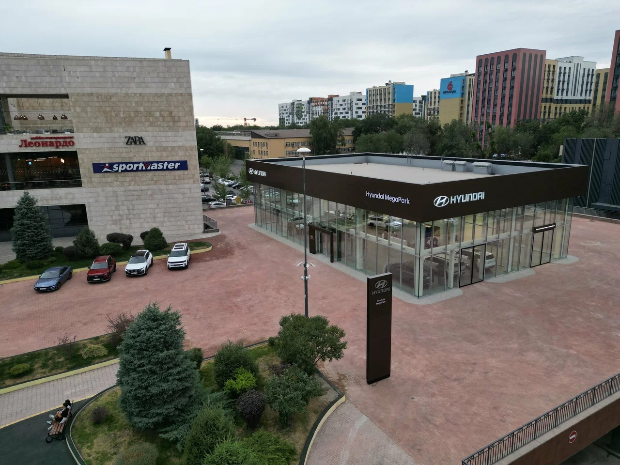 Строительство официального дилерского центра HYUNDAI PARK